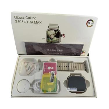 Imagem de Smartwatch Masculino 4G Android 10 S10 Ultra Max 2.26' AMOLED Câmera R