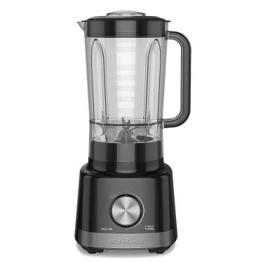 Imagem de Liquidificador Britânia Pro Maxx BLQ1280P Lâminas Inox, 1150W, Capacidade 2,7L - Preto - 220V