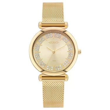 Imagem de Relógio Euro Feminino Glitz Dourado - EU2035YZG/4D