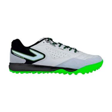Imagem de Chuteira society topper dominator club v, Branco, Verde, 41