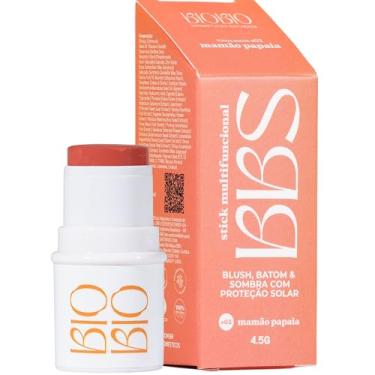 Imagem de BBS 4X1 Biobio Blush, Batom E Sombra Fps 63 Mamão Papaia
