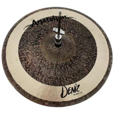 Imagem de Chimbal Anatolian Deniz Hi-Hat 16 Raw Natural Hybrid Handmade Turkish