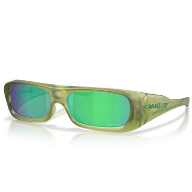 Imagem de Óculos de Sol Oakley Permian Matte Transparent Fern 0459-Masculino