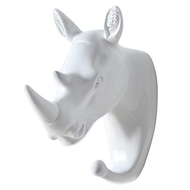 Imagem de Cabide de parede suporte de chave gancho para pendurar na parede chifres de veado cabide de parede cabide de exibição autoadesivo cabide de chave cabide de armazenamento de parede cabide de casaco