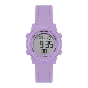 Imagem de Relógio Mormaii Feminino Ref: Molcdaayg/8g Esportivo Digital Roxo