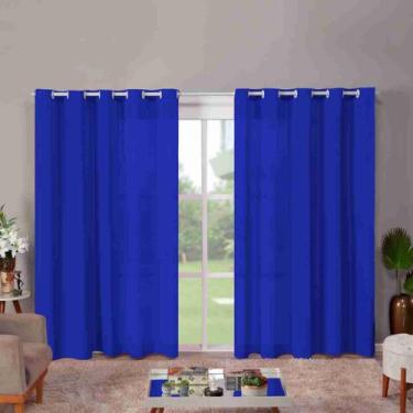 Imagem de Cortina Roma 5,00X 2.20 Metros Parede Inteira, Sala, Quarto E Escritor