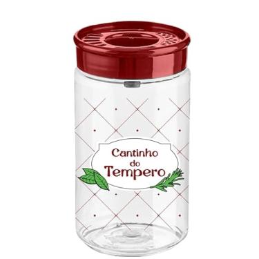 Imagem de Pote TIBA Organizador Multidosador 350 ml Cantinho do Tempero