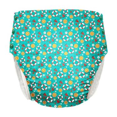 Imagem de predolo Fraldas de pano para adultos, confortáveis ​​de usar, macias para idosos, mulheres e homens, forro respirável, roupa íntima para incontinência, Verde, Xxl