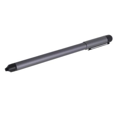 Imagem de aqxreight Caneta Stylus 4096 Sensibilidade à Pressão Liga de Alumínio Ergonômico Aperto Confortável Cinza para Livros Elétricos na Adição de Níveis de Linhas Permite Esta Variação de Espessura de
