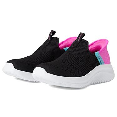 Imagem de Skechers Tênis feminino Ultra Flex 3.0 Fresh Time, Preto/rosa, 15