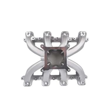 Imagem de 300-137 GM LS1/LS2/LS6 Cathedral Port Single Plane EFI Substituição do coletor de admissão para motores GM GEN III GEN IV LS com cabeças de cilindro de porta catedral LS1/LS2/LS6