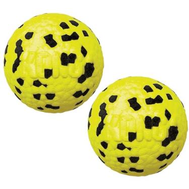 Imagem de KONG Brinquedo para cães Reflex Ball – Brinquedo leve e durável – alto salto, flutua para brincar na água (pacote médio com 2)