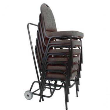 Imagem de 06 Cadeiras Para Hotel E Auditório Linha Hotel Cinza