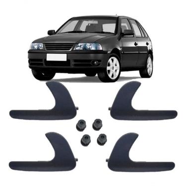 Imagem de Kit 4 Gatilho Da Maçaneta Interna Puxador Da Porta Gol 04 05 - Un / 4 [f103]