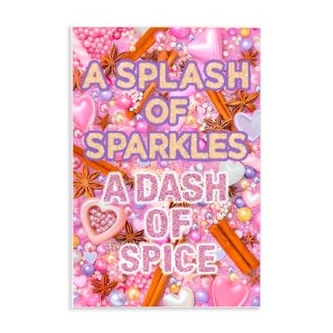 Imagem de Stupell Industries Arte de placa de parede Splash of Sparkle Dash Of Spice, design de Jess Stempel, 15 x 10