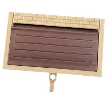 Imagem de Ｂｅｓｇａ Porta-chaves divertido para decoração de casa, abridor de portas, chaveiro impresso em 3D com design de parede de tijolos, ideal para cozinha, Café Bege