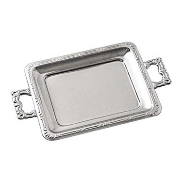 Imagem de BANDEJA INOX PEQUENA LISA PANTHEON