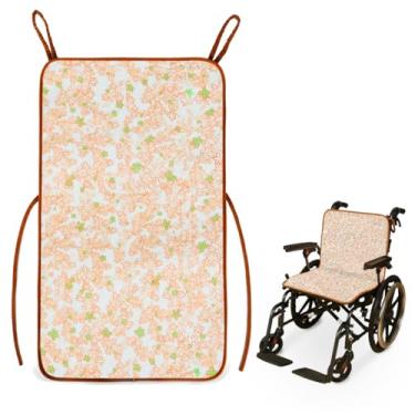 Imagem de EZSLINGGLIDE Almofada de incontinência para cadeira de rodas lavável premium – absorvente de 4 camadas (1800 cc/m²), impermeável e antiderrapante com alças – 48 cm x 86 cm para idosos, adultos e