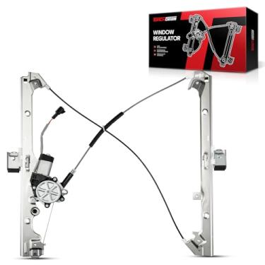 Imagem de Torchbeam Regulador de vidro elétrico dianteiro esquerdo 741-644 com motor compatível com Silverado 1500, Silverado 2500 HD, Silverado 1500 Classic, Tahoe, Sierra 1500, Suburban 1500, Avalanche 1500