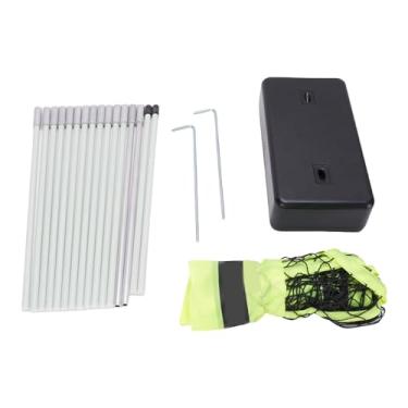 Imagem de Generic Rede de Badminton Portátil, Suporte Estável de Rede de Badminton Leve Prático para Piquenique de Quintal de Praia (Verde)