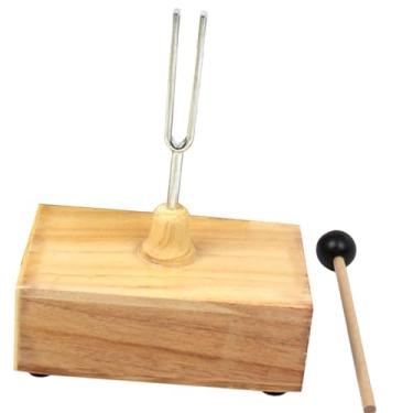 Imagem de Esquirla Diapasão de 512Hz para Acústica Física, Equipamento Experimental para Aprendizagem Musical, Fácil de Usar com Caixa de Ressonância e Alto-falante