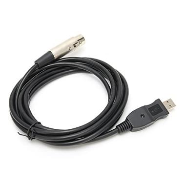 Imagem de SUNGOOYUE Cabo Adaptador USB para XLR Profissional, Cabo PVC, Interface de áudio de 16 Bits para Estúdios de Gravação, Compatível Com e OS X