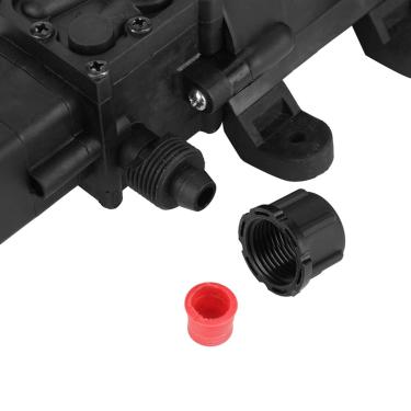 Imagem de Fafeicy Bomba Autoescorvante de Diafragma 80W DC 24V Com Interruptor de Pressão Automático, Adequada para Lavagem de Carros, Ar Condicionado