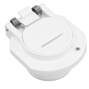 Imagem de AYNEFY Fechadura a Vácuo para Piscina Gw9530, Conector de Rotação de Fechamento de Mola de Plástico Com Rosca Externa G1 1/2 para Mangueira de Limpeza de Piscina