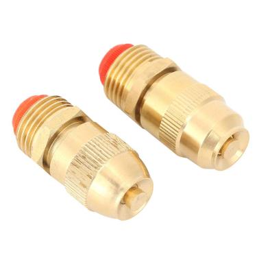Imagem de YOUTHINK Bocal de Cobre do de Irrigação, Bocal de Bala Ajustável para Jardim de Gramado e Resfriamento de Telhado, Aspersores de Nebulização de Cobre de 20 Unidades Com Material Durável para