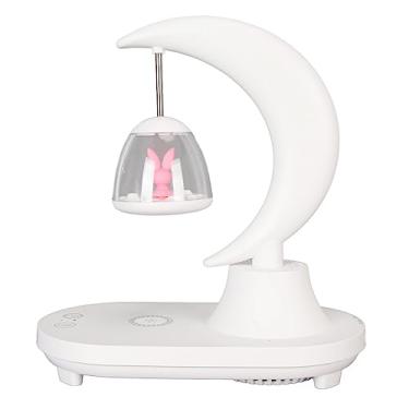 Imagem de Generic Linda Lâmpada de Mesa LED Luz Noturna Mesa de Carregamento Sem Fio para Dormitório de Escritório Familiar, 8 Modos de Cores