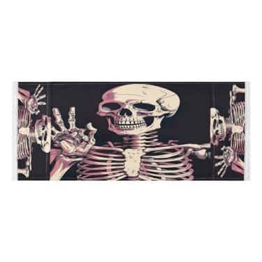 Imagem de Wassud Capas de lavadora e secadora de estrutura de esqueleto, protetor de lavadora com sacos de armazenamento, capa de geladeira à prova de poeira com bolsos para lavanderia doméstica, cozinha, 120 x