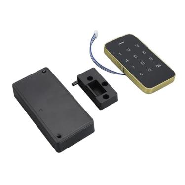 Imagem de Hyuduo Bloqueio Eletrônico Com Senha, Bloqueio Digital Com Tela de Toque Com Criptografia Avançada para Gaveta da Porta do Armário, Seguro de Entrada Inteligente Sem Chave para Escola de Home Office