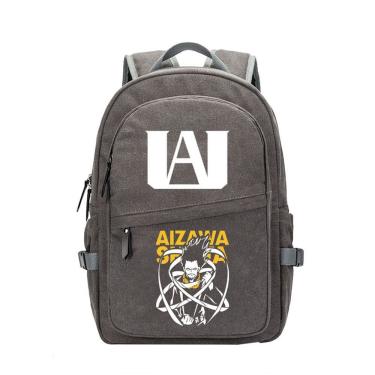 Imagem de Mochila de lona Mys Heros Academias Kids School 31x14x44cm