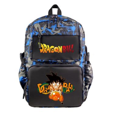 Imagem de Mochila escolar Anime Son Goku Supers Sa para crianças