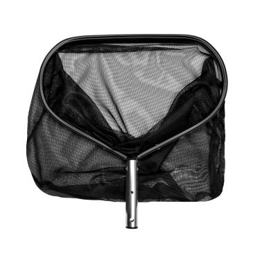 Imagem de Poolmaven Ancinho de folha de piscina de alumínio pesado de luxo Performance Series com rede de malha profunda para piscinas enterradas e acima do solo