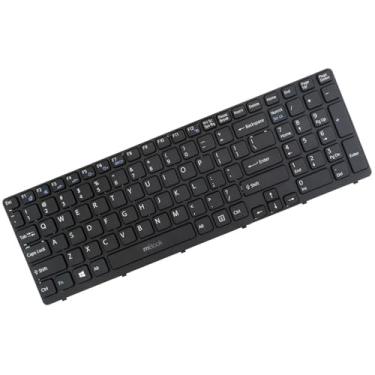 Imagem de Teclado mBook para Sony Vaio Sve1511hfxw Sve1511gfxw Preto C Frame