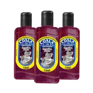 Imagem de Coala Limpador Perfumado de Ambientes Concentrado, Orquídea Negra, 120ml, 3 Unidades