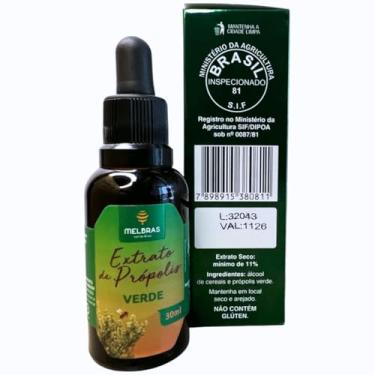 Imagem de Melbras Extrato de Própolis Verde 11% 30ml – Solução Alcoólica em Gotas