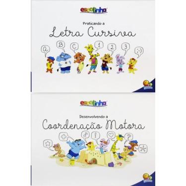 Imagem de Coleção Escolinha Escrever Bem - Coordenação Motora + Letra Cursiva - 