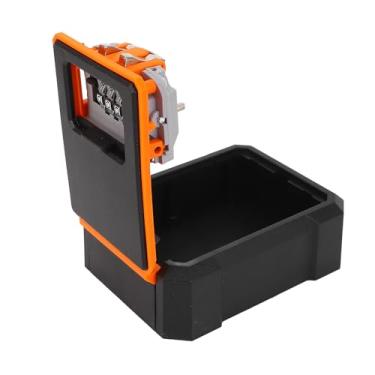 Imagem de aqxreight Cofre de Chave Com 4 Dígitos para Montagem na Parede, Combinação de Chave, para Casa, Apartamento, Escritório, Hotel, Escola, Preto, Apenas Algumas Etapas de Instalação para o Design do