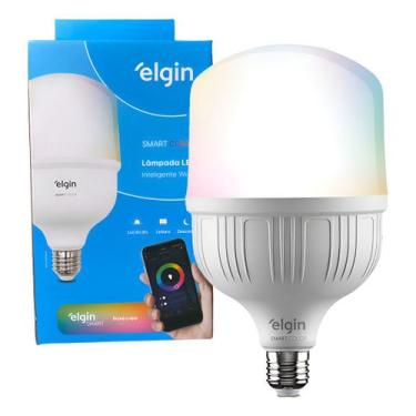 Imagem de Lâmpada Led Rgb Bulbo 30w Inteligente Controle Wi-fi Elgin