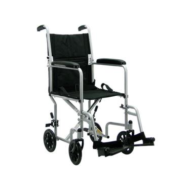 Imagem de Cadeira de Rodas Manual Dobrável em Aço com Encosto Rebatível modelo Veneza - Praxis