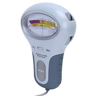 Imagem de Mingzhe Medidor Testador de Nível de PH Qualidade da água 2 Em 1 Piscina Portátil Spa Monitor Detector água Medidor CL2 Ideal para Monitoramento Rotina Material ABS