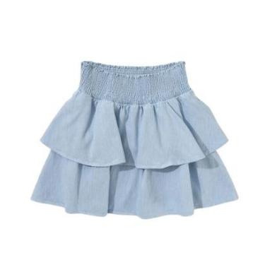 Imagem de Saia Curta Infantil Hering Jeans-Feminino