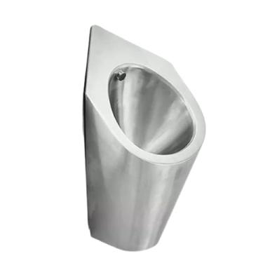 Imagem de pcagfaajmh Mictório de descarga masculino montado na parede, aço inoxidável 304, sensor inteligente à prova de respingos, vaso sanitário masculino urinol de banheiro público, doméstico/comercial