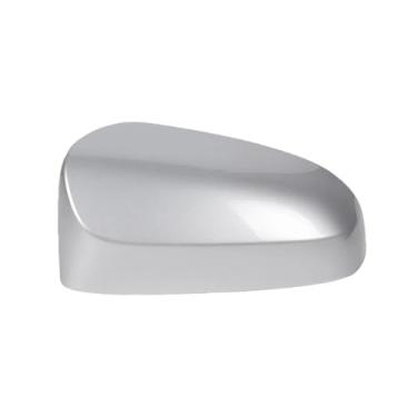 Imagem de Tampa do espelho retrovisor compatível com toyota corolla 2014 2015 2016 2017 modelo espelho retrovisor lateral invólucro acessórios para carro(Silver Left)