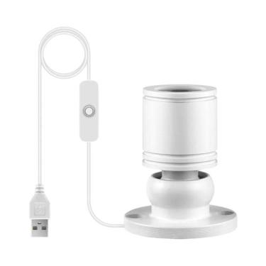 Imagem de Luz De Teto Mini LED USB Ajustável, Montada Na Superfície, Fria, Quent