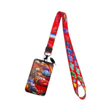 Imagem de Cordão Para Crianças Disney Cars, Suporte Para Crachá, Chave, Cartão D