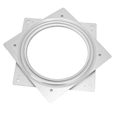 Imagem de Placa Base de Rolamento Roda Giratória 360 Graus para Hardware Móveis Rotação Suave Banco Cadeira Escritório Prateleiras