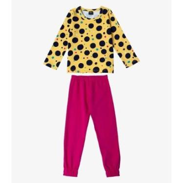 Imagem de Pijama Infantil Feminino Select Amarelo-Feminino